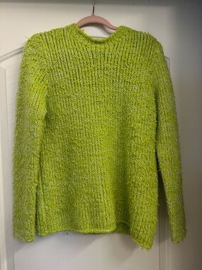 Sies Marjan Neon Lime Crewneck Sweater